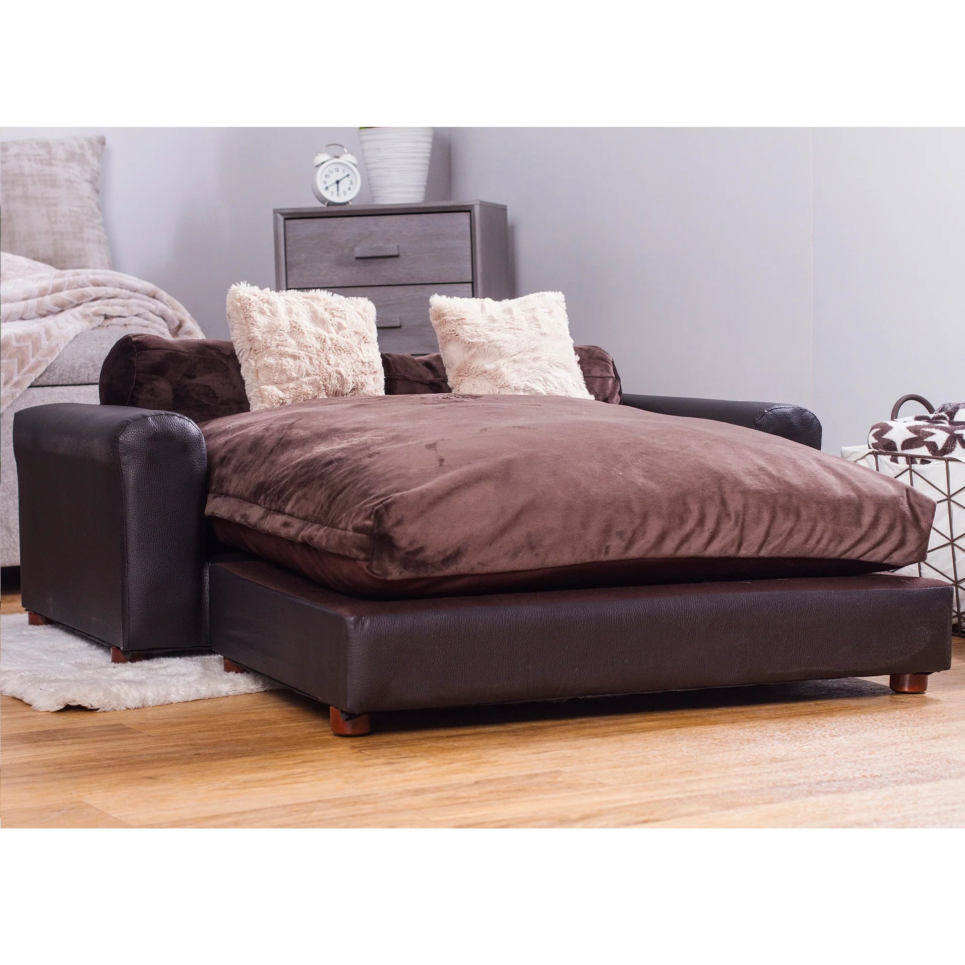 Leatherette Pet Bed