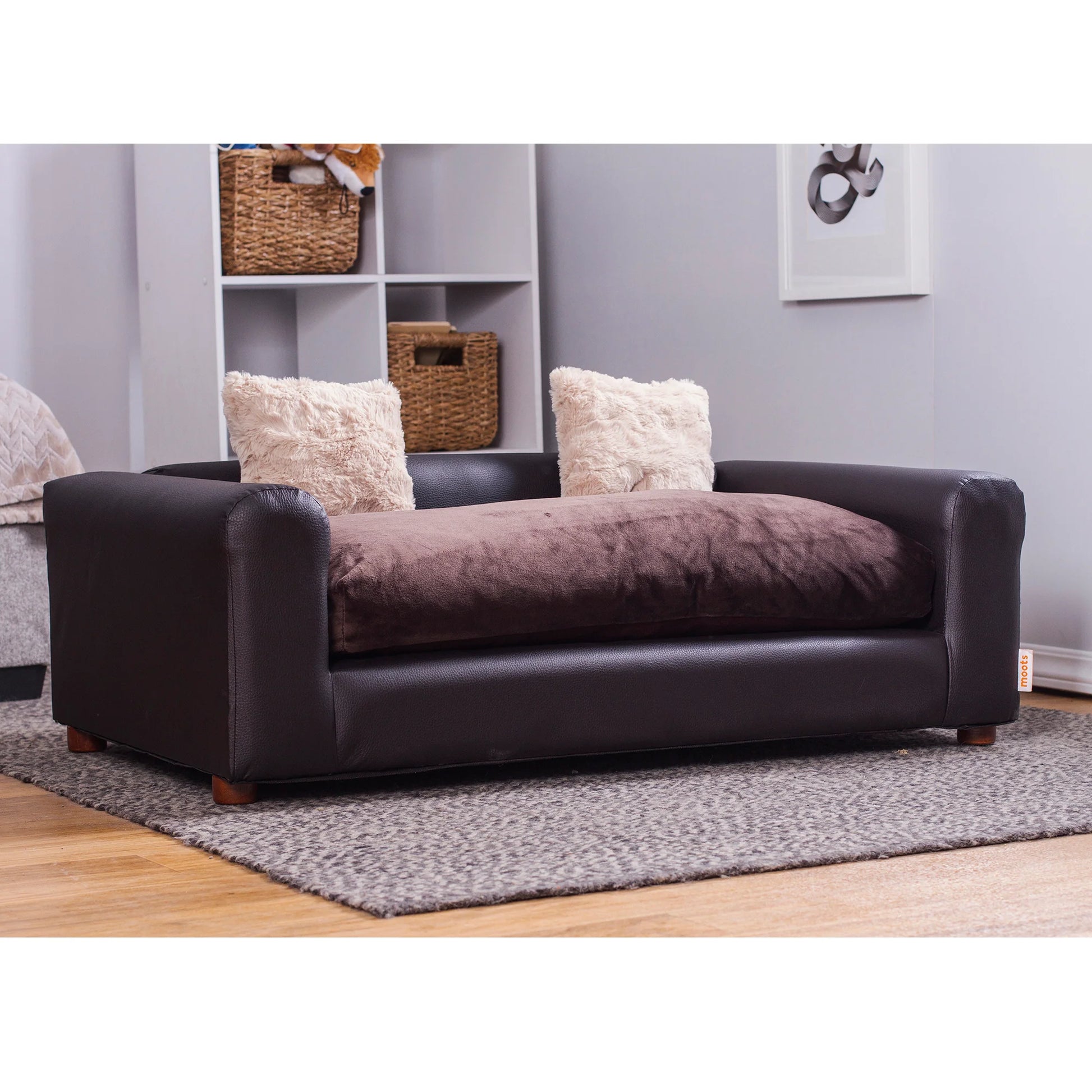 Leatherette Pet Bed